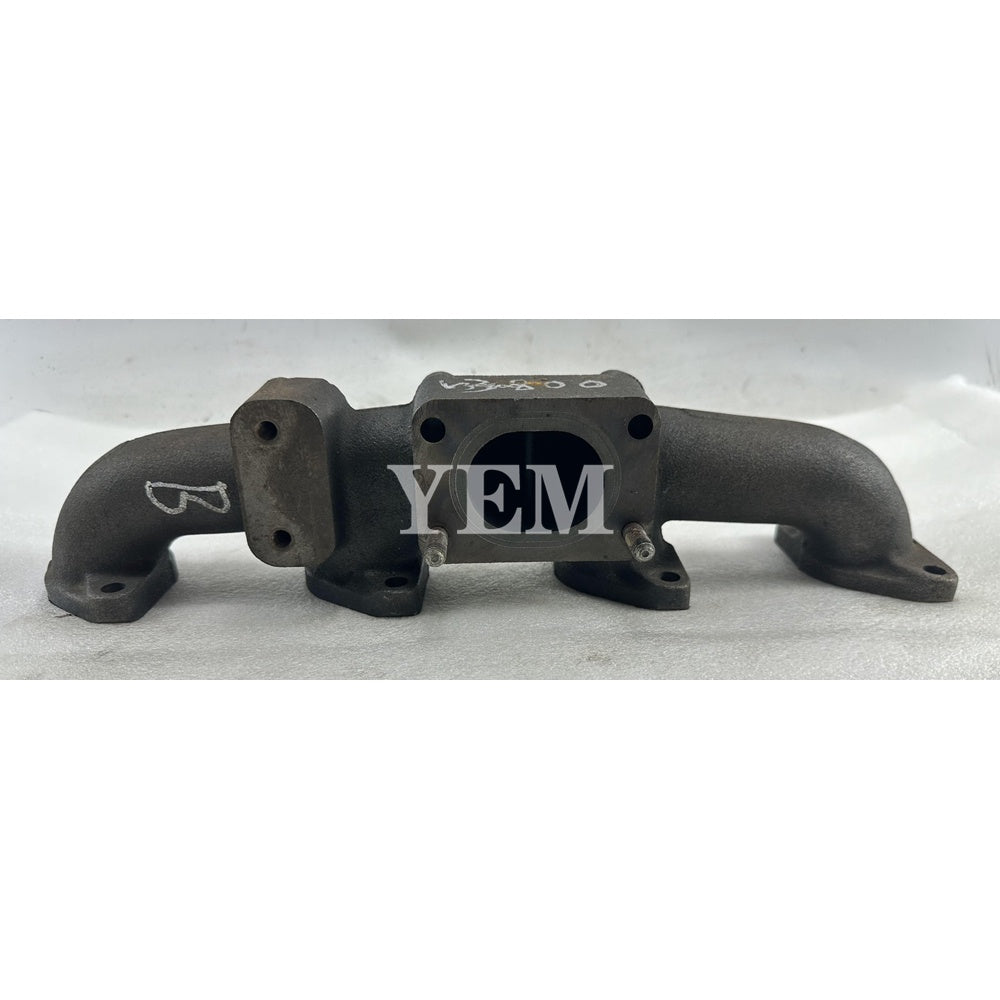 Used Exhaust Manifold 1C040-12123 For Kubota V3800 Engine Yale GDP 70VX Base diesel forklift For Kubota