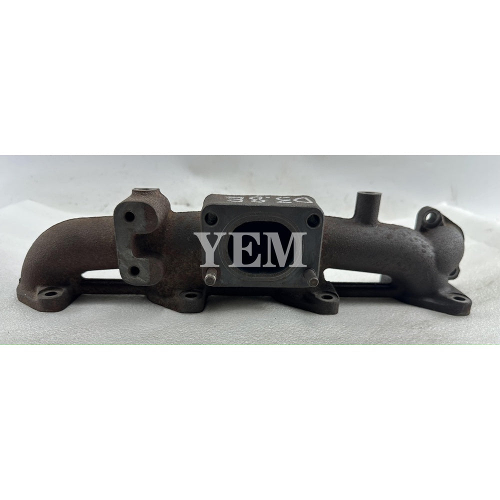 Used Exhaust Manifold 1J500-12314 For Kubota V3800 Engine Yale GDP 70VX Base diesel forklift For Kubota