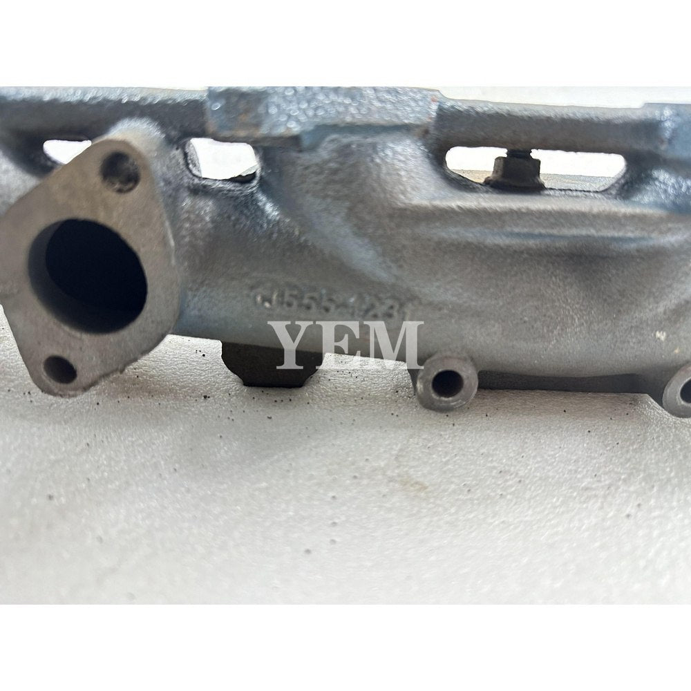 Used Exhaust Manifold 1J550-12313 For Kubota V3800 Engine Yale GDP 70VX Base diesel forklift For Kubota