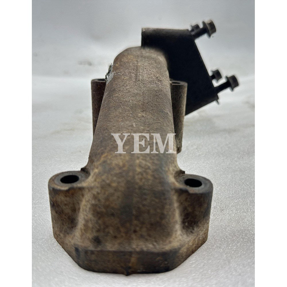 Used Exhaust Manifold For Yanmar 4TN100 Engine Excavator 244E Loader For Yanmar