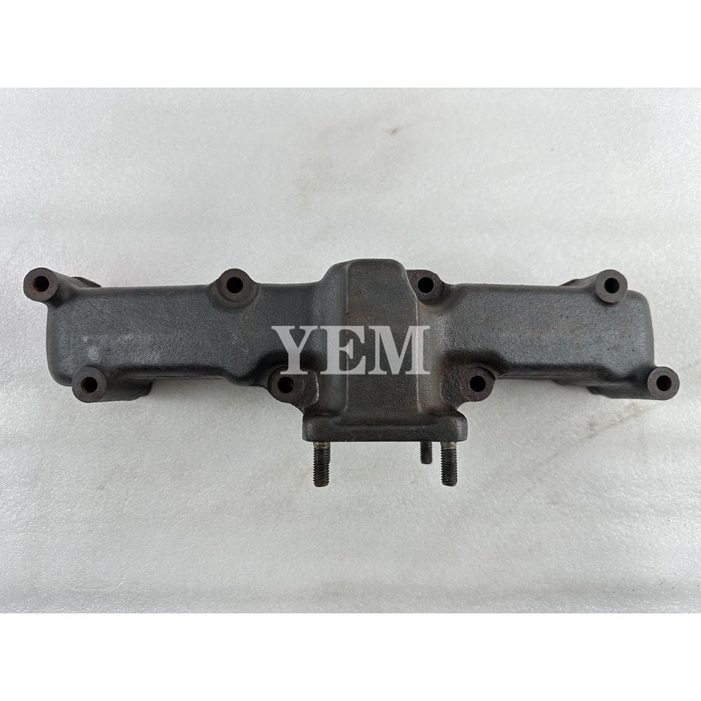 Used Exhaust Manifold For Yanmar 4TNV94 Engine Komatsu 4TNV94FHT 4TNV94HT