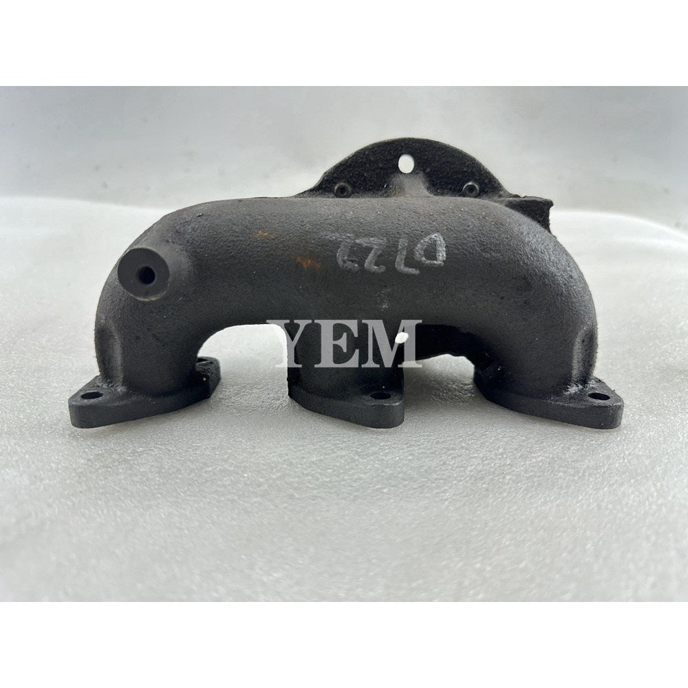 Used Exhaust Manifold 19024-12317 For Kubota D722 Engine BX1800 430 B7300 B74006215 F21D 5215 BX1870 GB14 tractor For Kubota