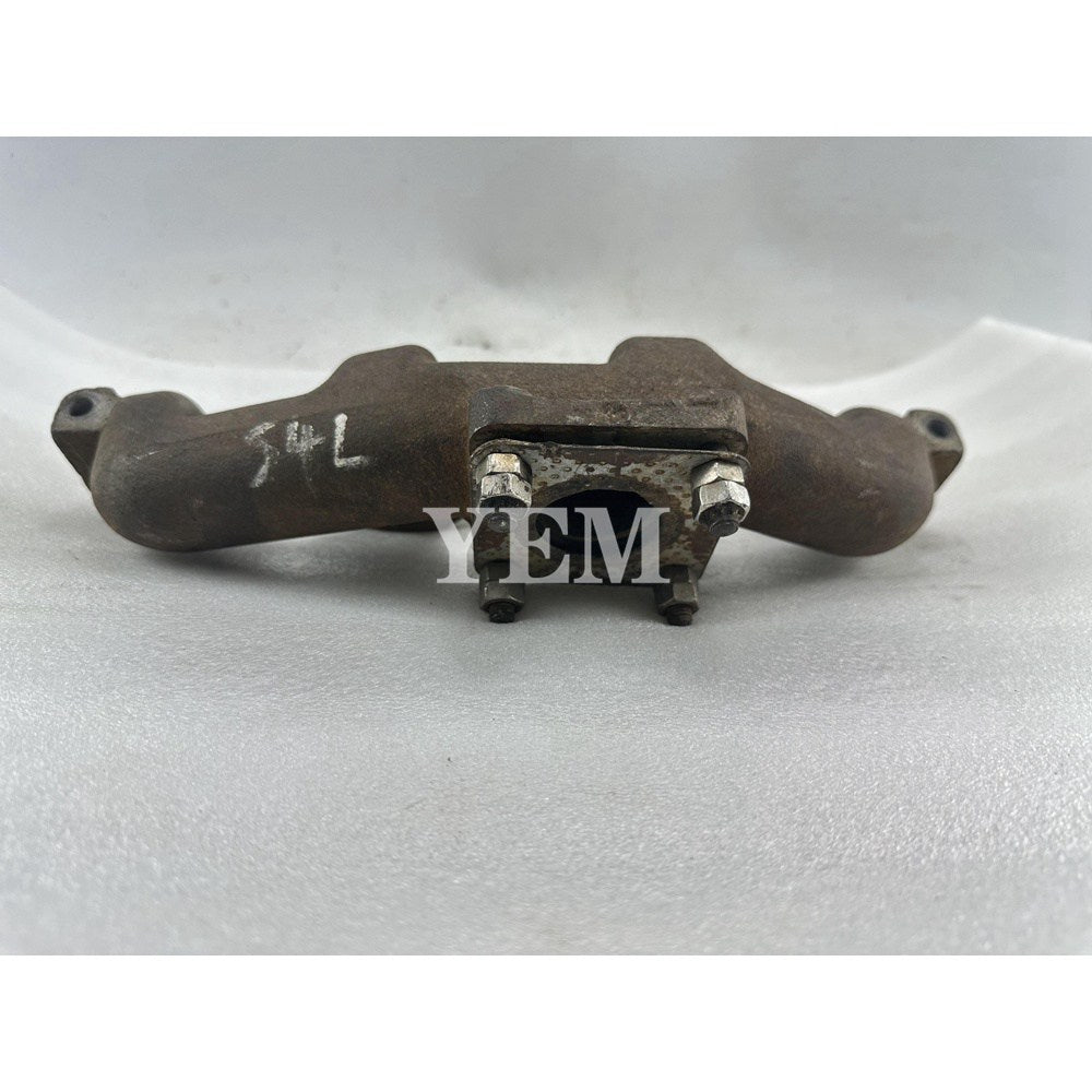 Used Exhaust Manifold For Mitsubishi S4L Engine MT271 CT41 3040 445 4W-305 tractor For Mitsubishi