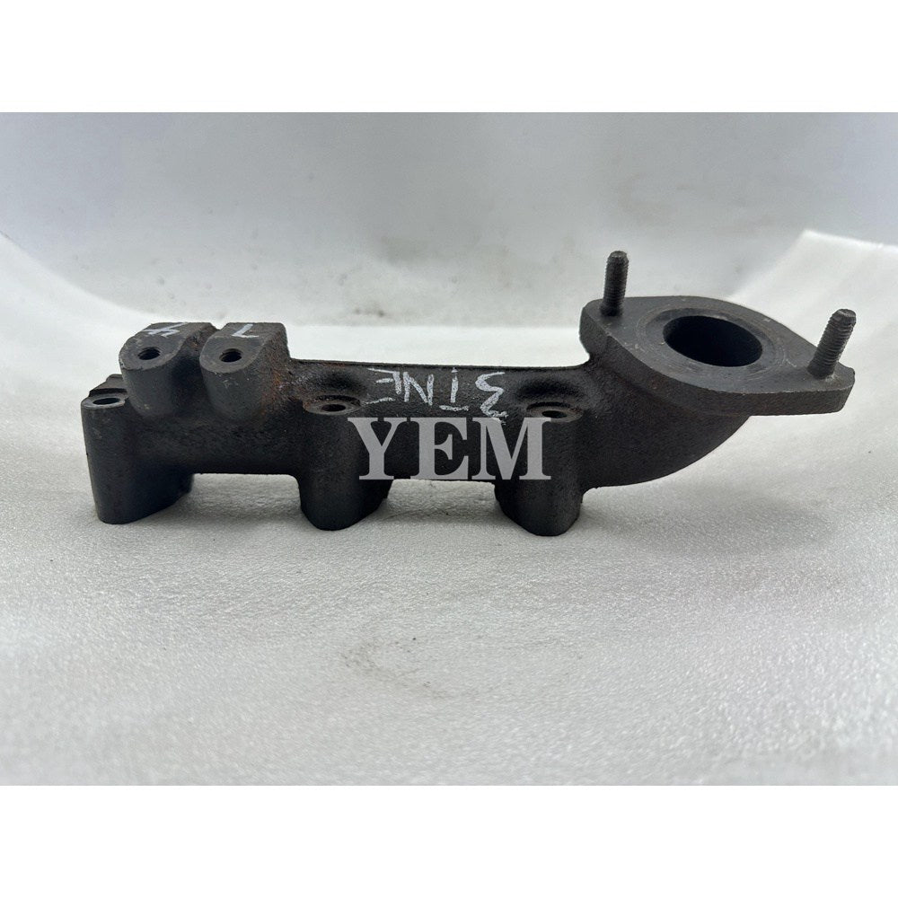 Used Exhaust Manifold For Yanmar 3TNE74 Engine John Deere X495 4100 X595 2210 4110 1435 tracto For Yanmar