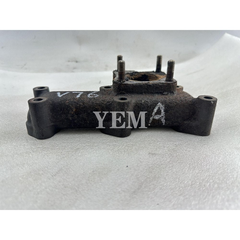 Used Exhaust Manifold 119718-13100 For Yanmar 3TNV76 Engine Wacker Neuson EZ28 excavator For Yanmar