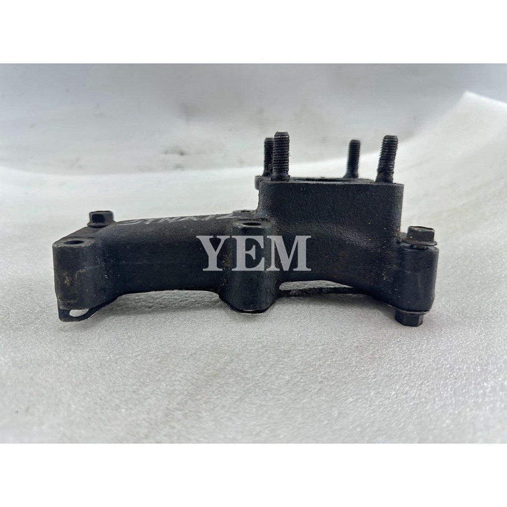 Used Exhaust Manifold For Yanmar 3TNA72 Engine Kobelco Excavator SK15SR For Yanmar