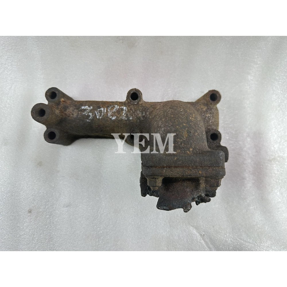 Used Exhaust Manifold For Yanmar 3D82 Engine Excavator PC27R-8