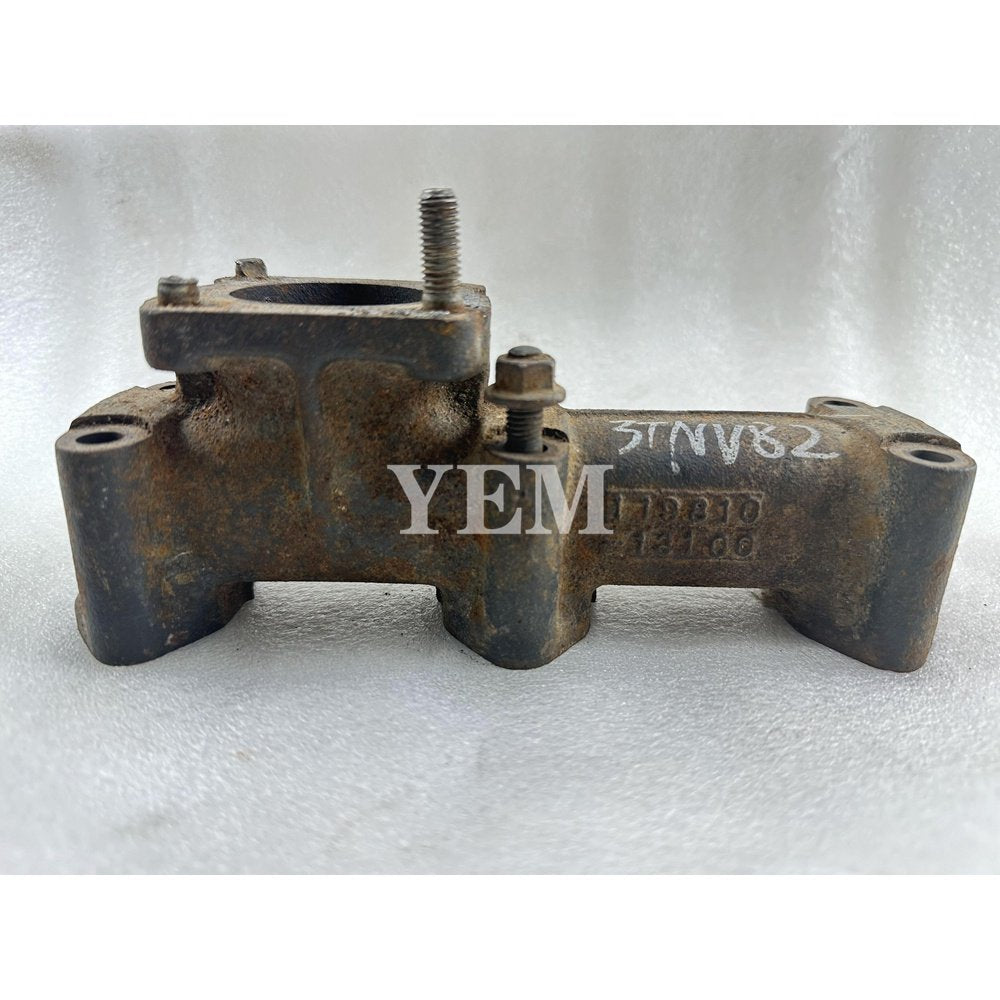 Used Exhaust Manifold For Yanmar 3TNV82 Engine Excavator VIO30 VIO27 B3 Tractor EG224 For Yanmar