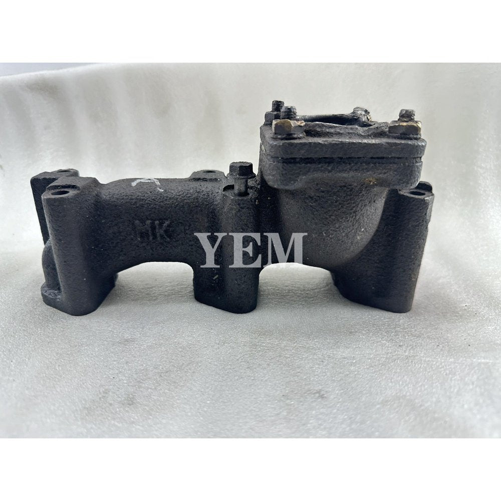 Used Exhaust Manifold For Yanmar 3TNE84 Engine F28 FX32 F37D F18 FX26 F20 F22 Tractor For Yanmar