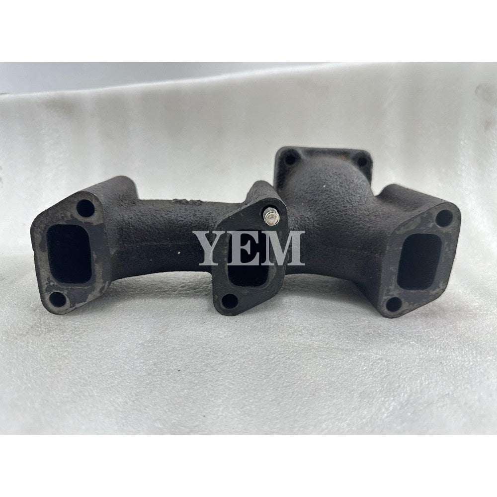 Used Exhaust Manifold For Yanmar 3TNE84 Engine F28 FX32 F37D F18 FX26 F20 F22 Tractor For Yanmar