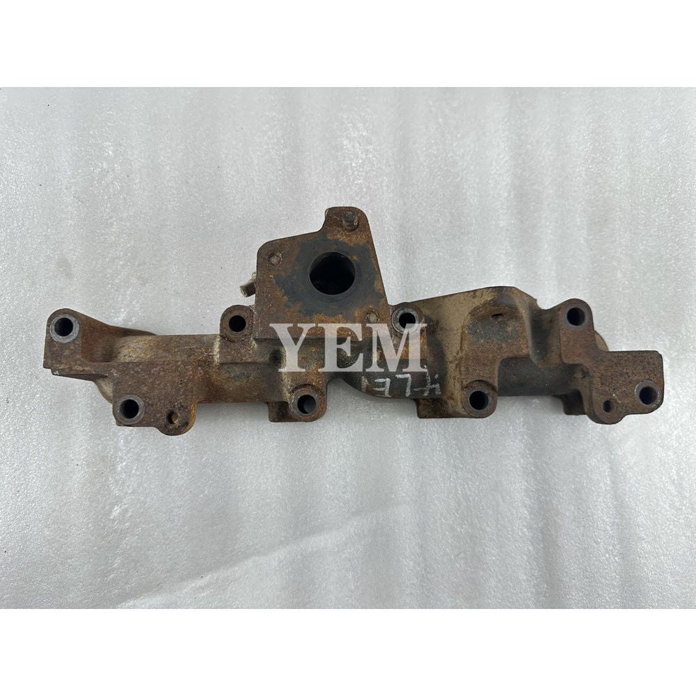 Used Exhaust Manifold For Isuzu 4LE1 Engine Fiat Kobelco EX 50-U excavator