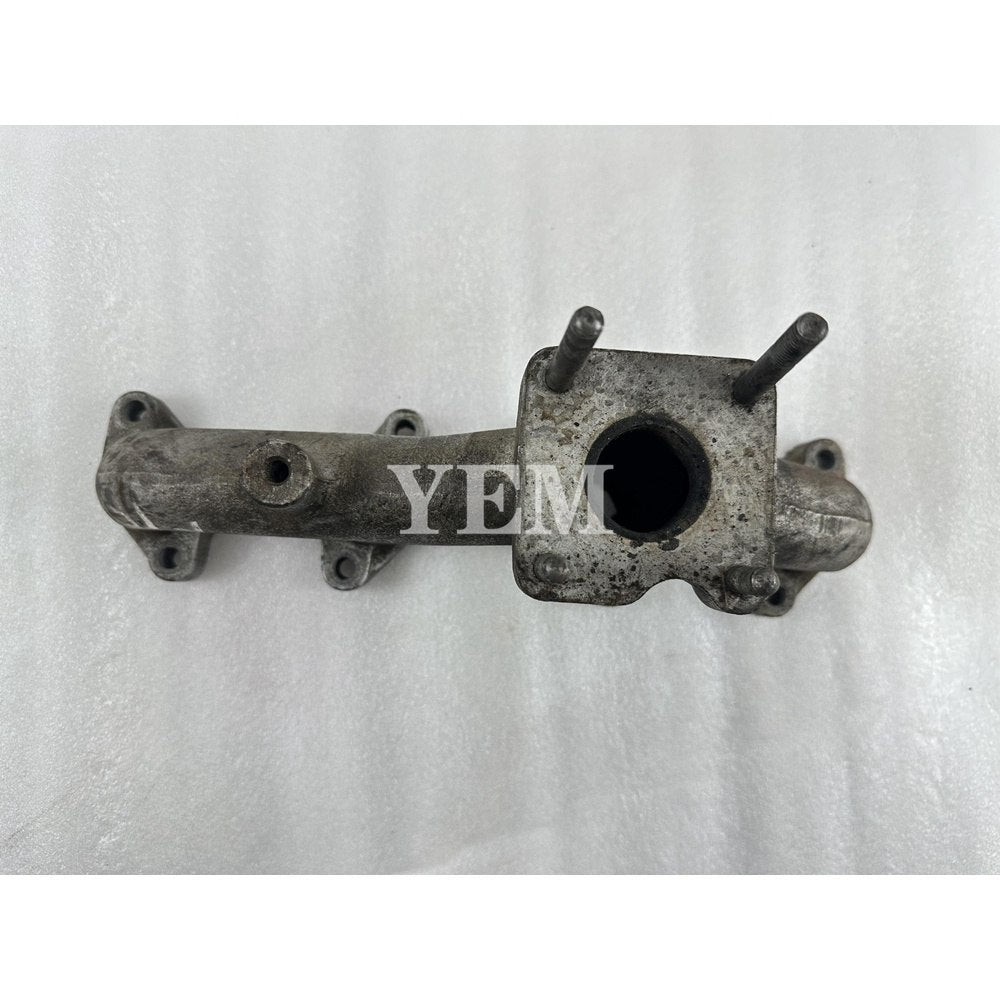 Used Exhaust Manifold For Mitsubishi K4E Engine MT23D Tractor Hanix N260 N350 Excavator