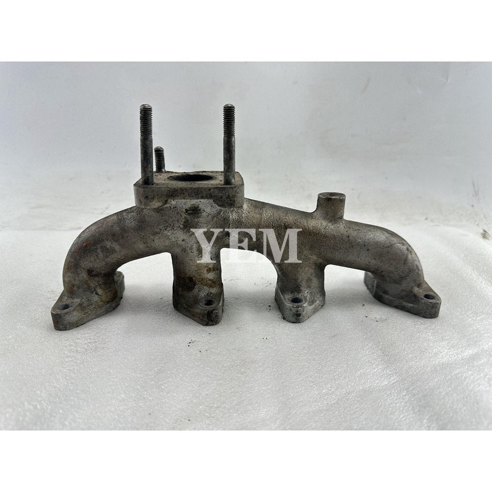 Used Exhaust Manifold For Mitsubishi K4E Engine MT23D Tractor Hanix N260 N350 Excavator For Mitsubishi