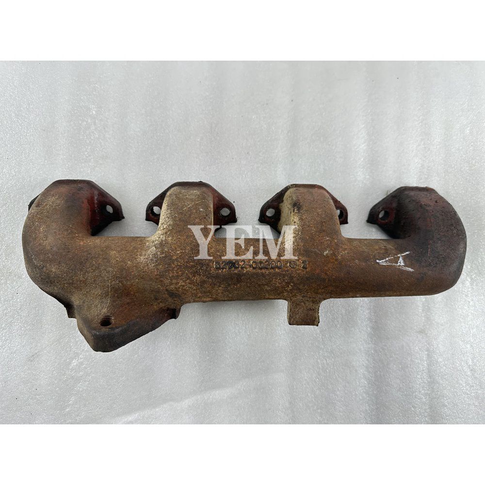 Used Exhaust Manifold 32C32-00200 For Mitsubishi S4Q Engine Excavator HR18 HR20 TC48 TC60 TC51 TC65