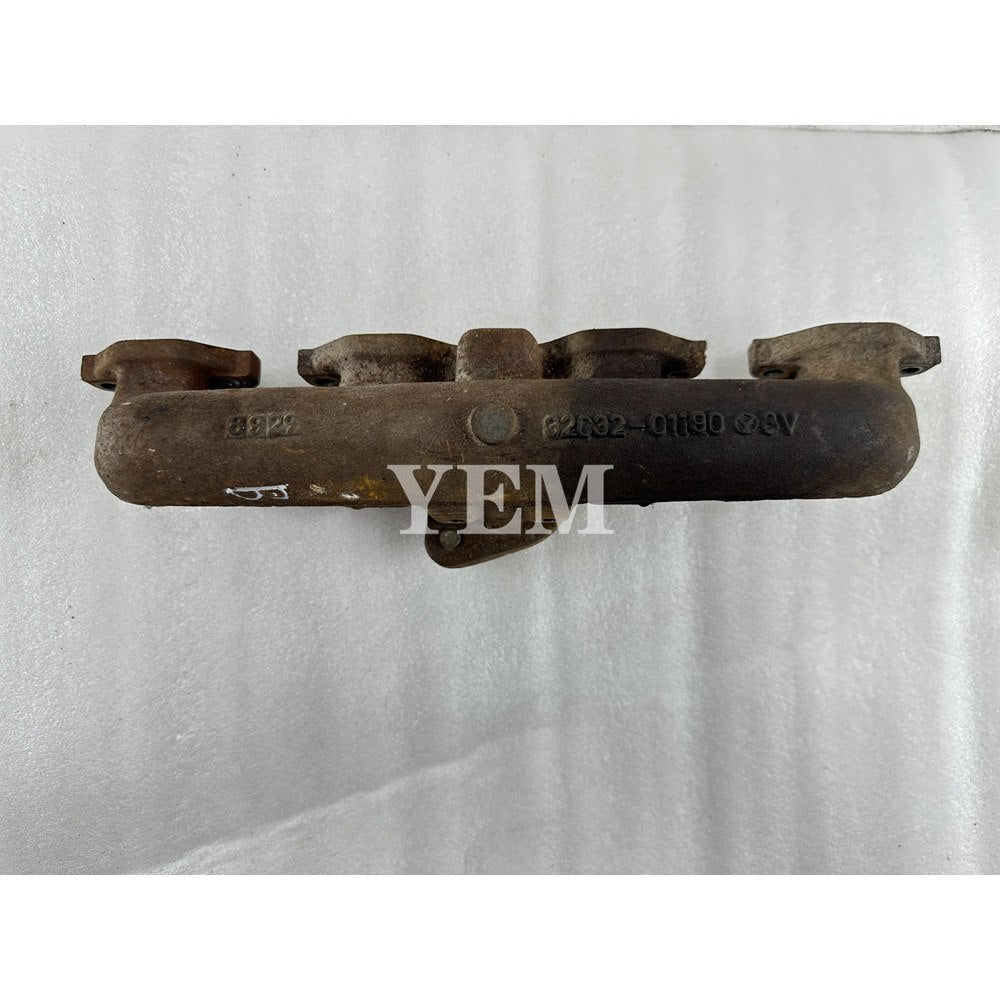 Used Exhaust Manifold 32C32-01190 For Mitsubishi S4Q Engine Excavator HR18 HR20 TC48 TC60 TC51 TC65