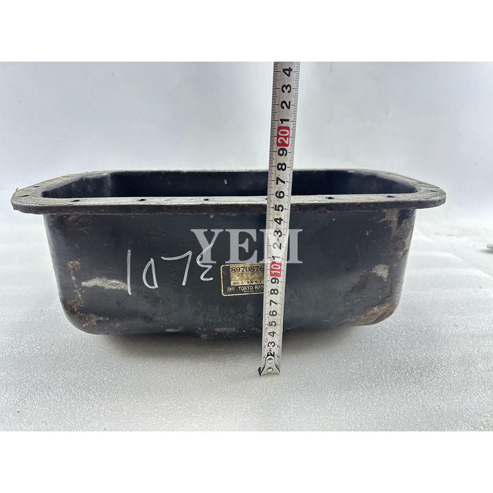 3LD1 Oil Pan For Isuzu 3LD1 Engine Hanix H 36 R excavator For Isuzu