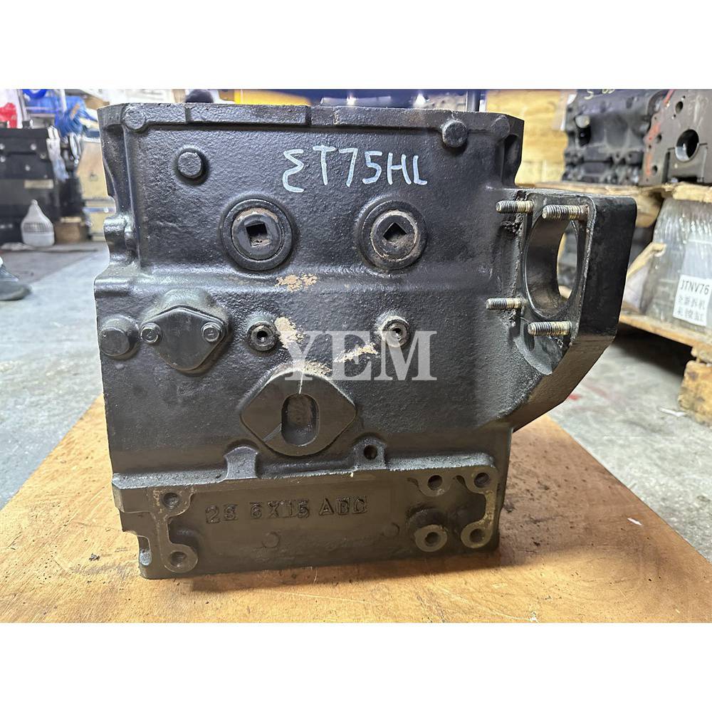 3T75HL Cylinder Block For Yanmar 3T75HL Excavator tractor Engine For Yanmar