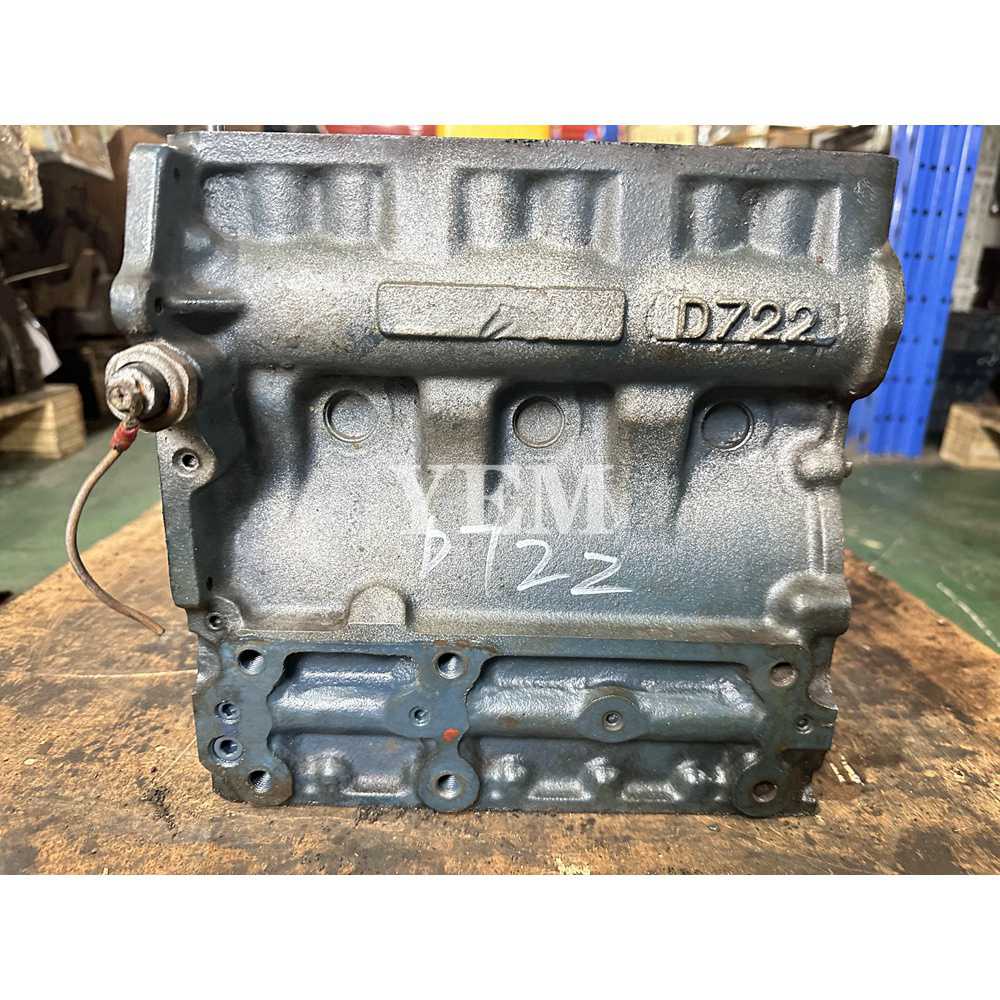 D722 Cylinder Block 1J092-01023 For Kubota BX1800 430 B7300 B74006215 F21D 5215 BX1870 GB14 tractor engine