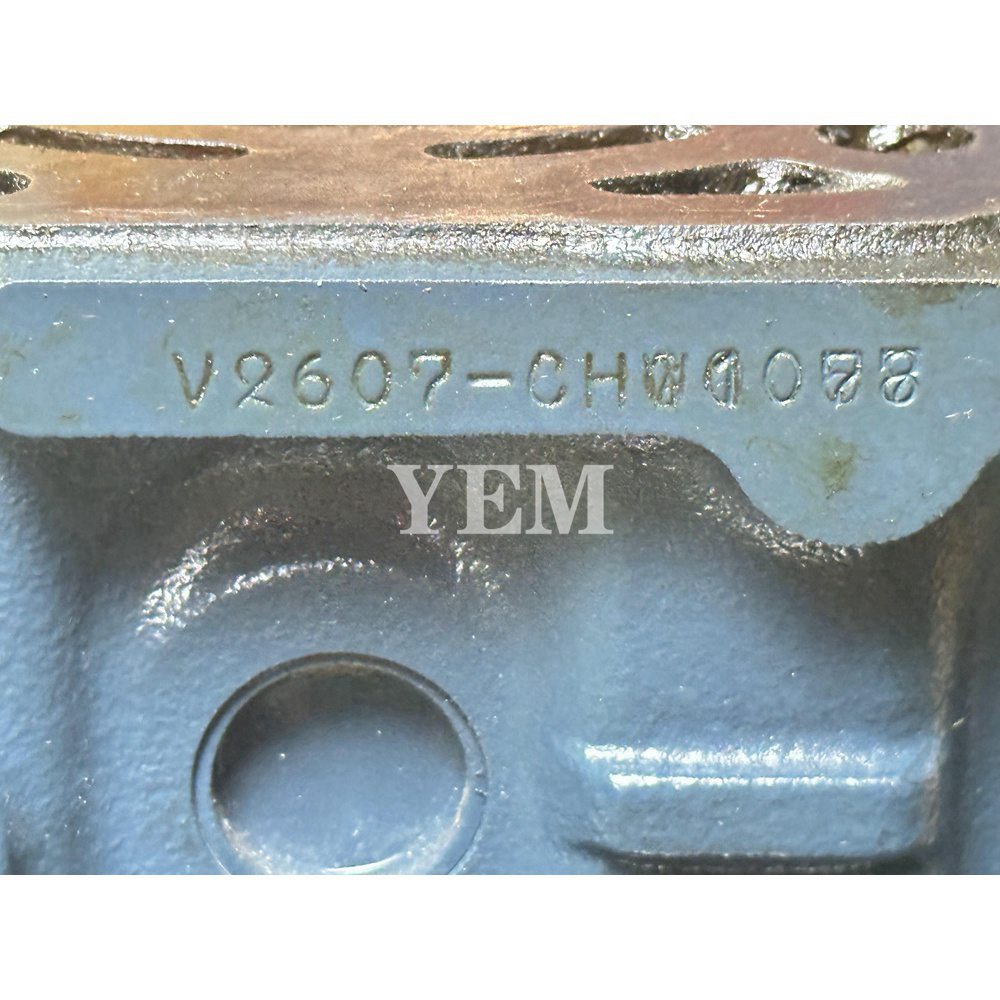 V2607T Cylinder Block For Kubota V2607T Excavator tractor Engine For Kubota