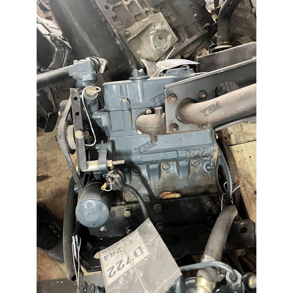 D722 Engine For Kubota Complete Engine Assembly 3600rpm 14.9kw For Kubota