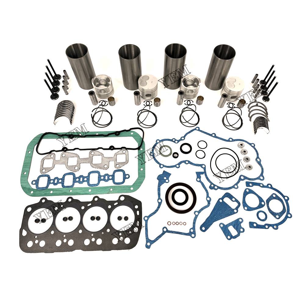 New in stock Engine Overhaul Rebuild Kit With Gasket Bearing Valve Set For Toyota 1DZ-2