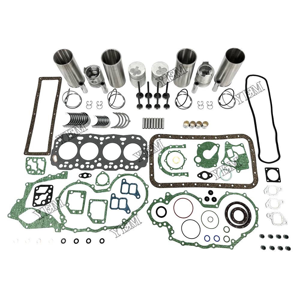 New in stock Engine Overhaul Rebuild Kit With Gasket Bearing Valve Set For Toyota 2J