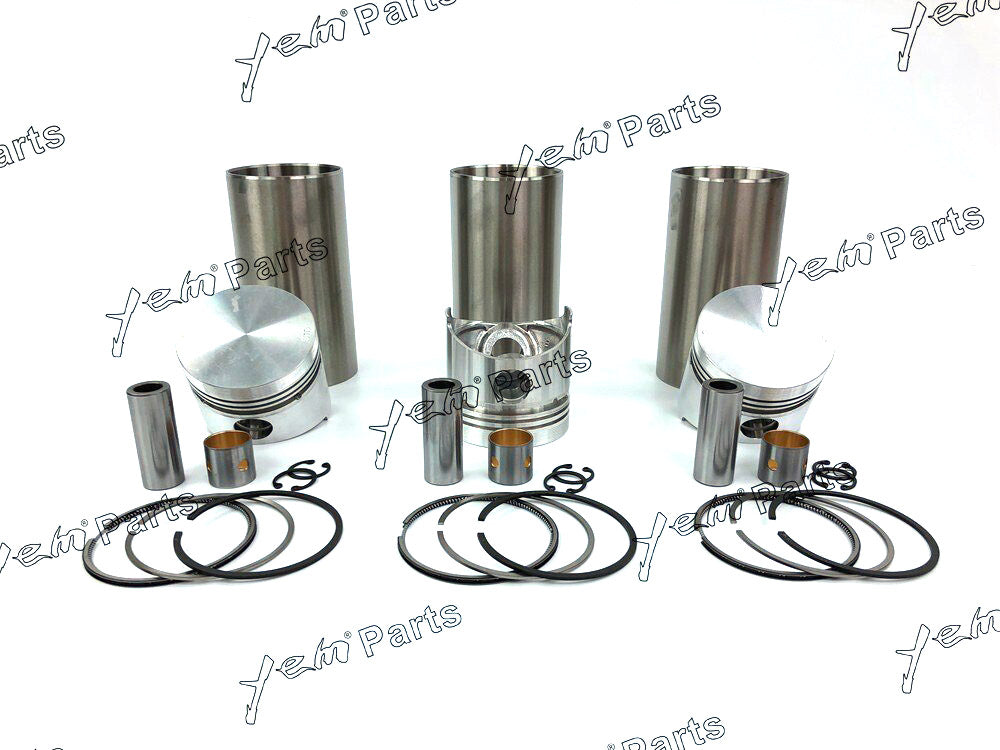 3T72 REPAIR KIT PISTON +PISTON RING + CYLINDER LINER FOR YANMAR DIESEL ENGINE PARTS For Yanmar