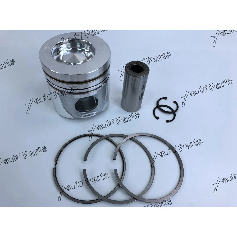 6pcs Piston & Rings For liebherr D926T Engine Parts For Liebherr