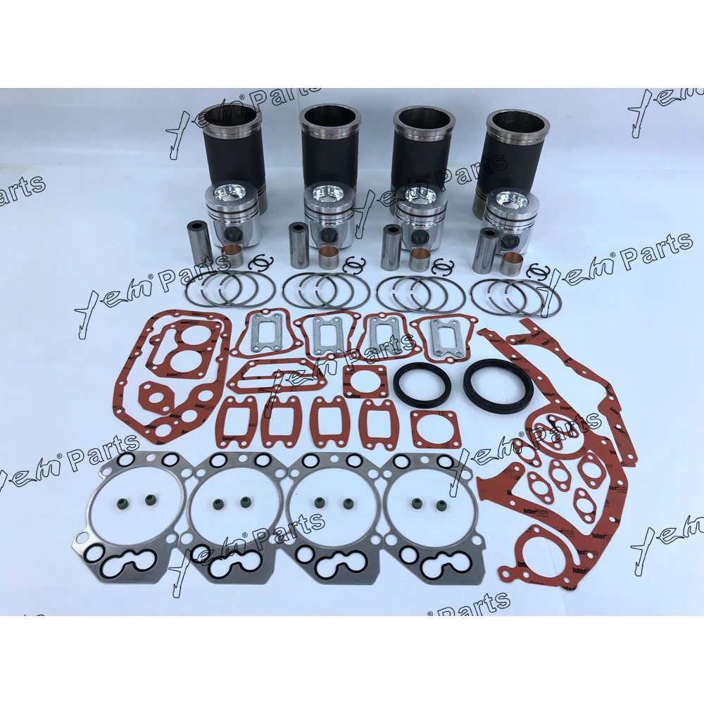 4pcs Overhaul Kit With Gasket Set For liebherr D924T Engine Parts For Liebherr