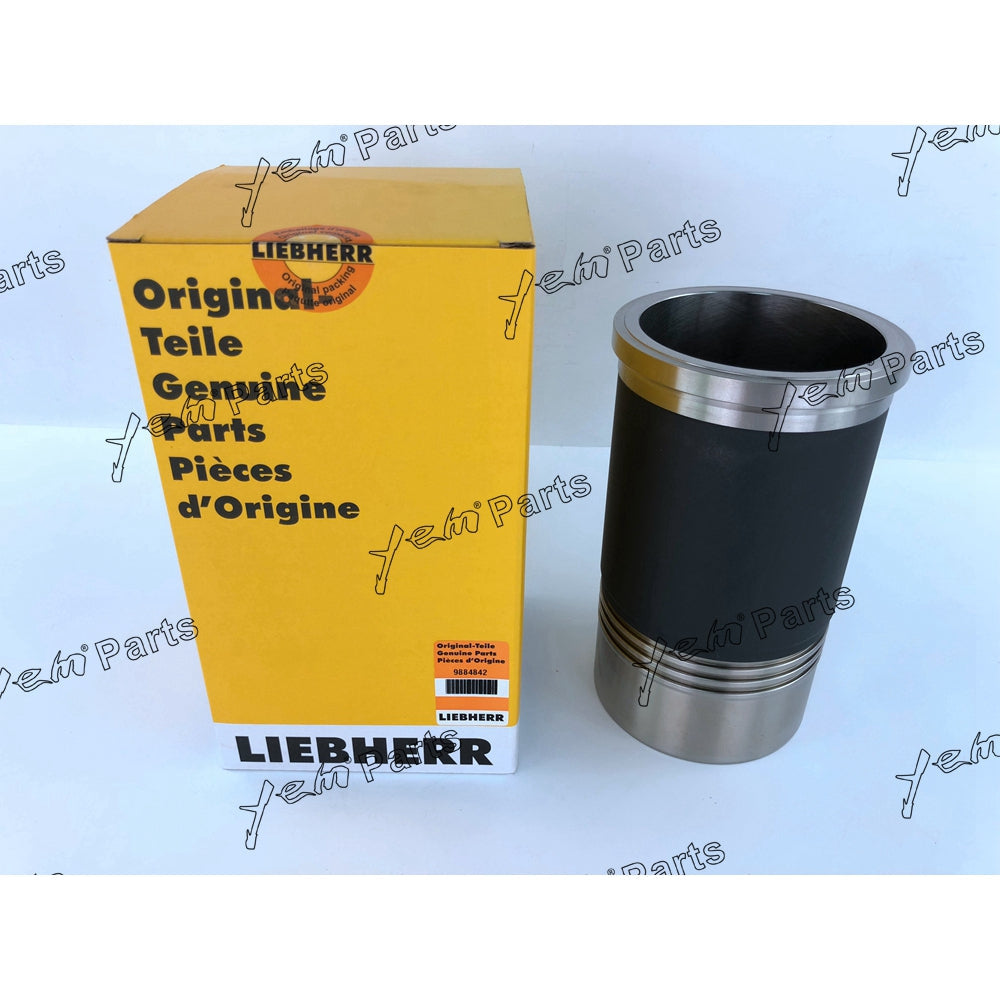 4pcs Cylinder Liner For liebherr R934B Engine Parts