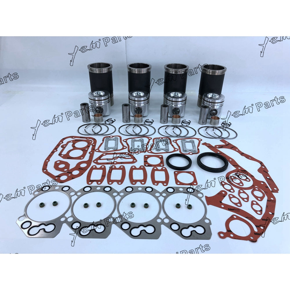 4pcs Overhaul Kit With Gasket Set For liebherr R934B Engine Parts