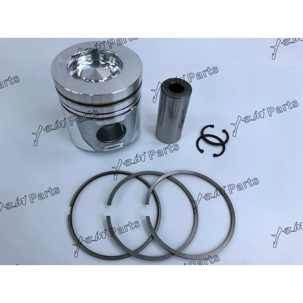 6pcs Piston & Rings For liebherr D926T Engine Parts For Liebherr