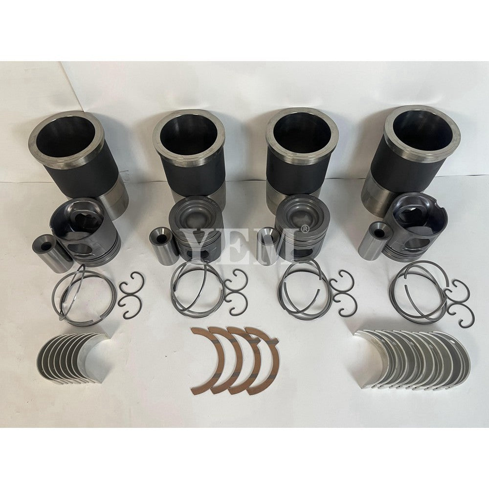 4pcs Overhaul Rebuild Kit With Bearing Set For liebherr R926 Engine Parts