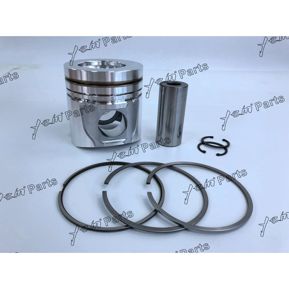 4pcs Piston & Rings For liebherr D924T Engine Parts