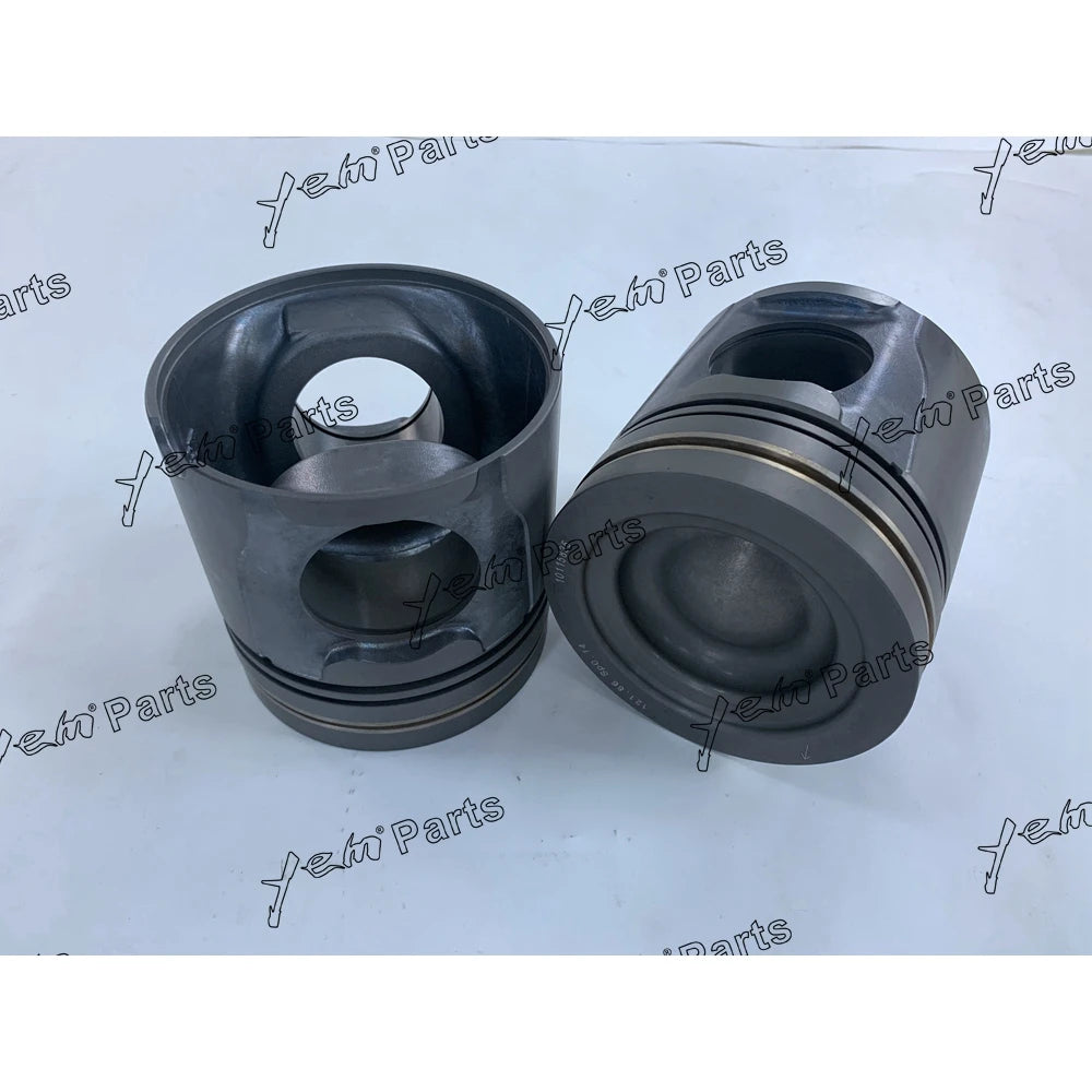 4pcs 10115833A Piston For liebherr R906 Engine Parts For Liebherr