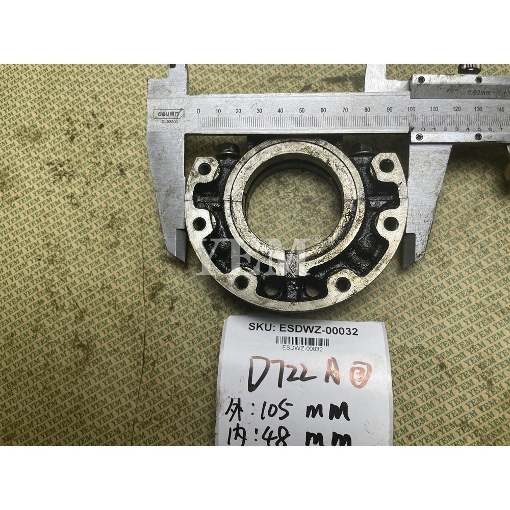 SECOND HAND 16851-07040 MAIN BEARING CASE ASSY FOR KUBOTA D722 DIESEL ENGINE PARTS For Kubota