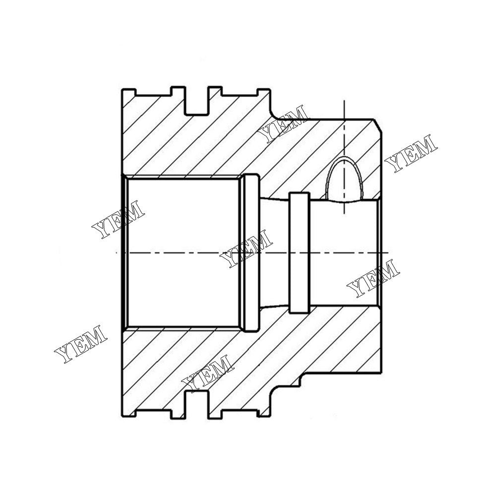 1x Part No.609-4293 Piston For Caterpillar spare parts YEMPARTS