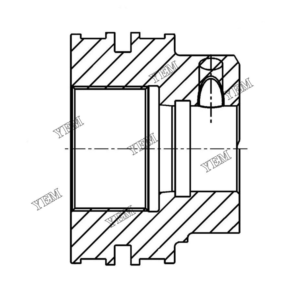 1x Part No.606-5067 Piston For Caterpillar spare parts YEMPARTS