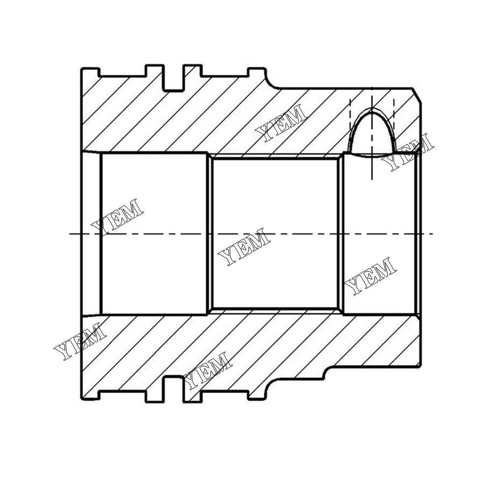 1x Part No.609-4291 Piston For Caterpillar spare parts YEMPARTS