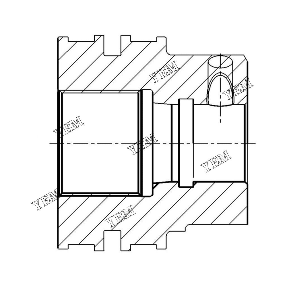 1x Part No.609-5258 Piston For Caterpillar spare parts YEMPARTS