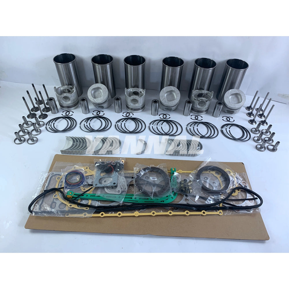 ISUZU 6SD1 CYLINDER LINER KIT WITH GASKET SET BEARING&VALVE TRAIN For Isuzu