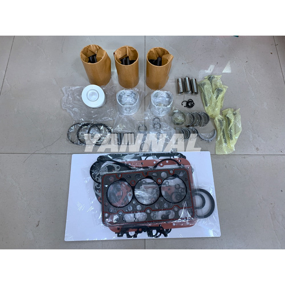 KUBOTA D1402-DI CYLINDER LINER KIT WITH GASKET SET BEARING&VALVE TRAIN For Kubota