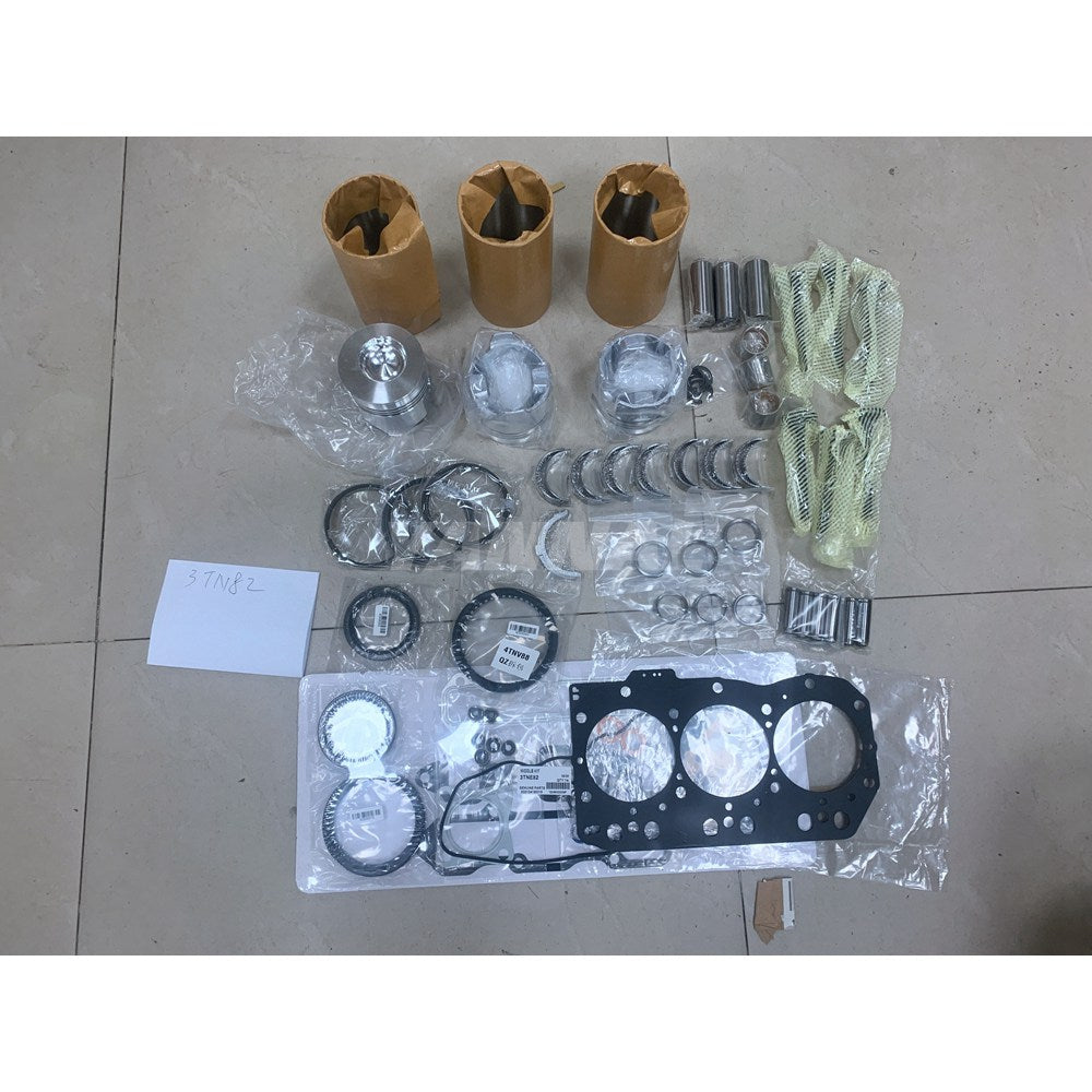 YANMAR 3TN82 CYLINDER LINER KIT WITH GASKET SET BEARING&VALVE TRAIN For Yanmar