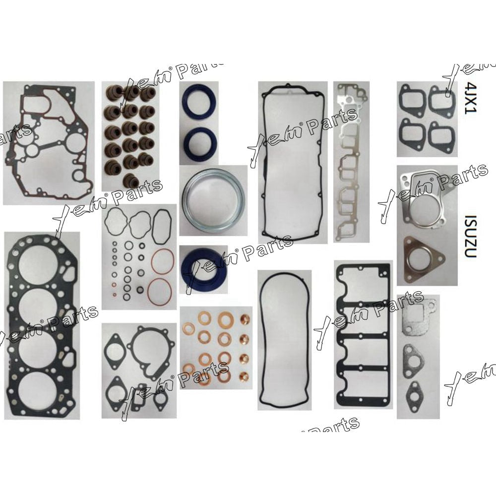 4JX1 COMPLETE GASKET KIT FOR ISUZU DIESEL ENGINE PARTS For Isuzu