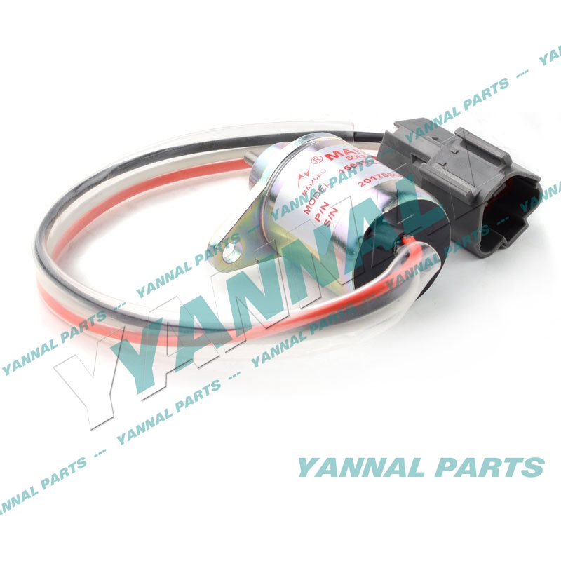 HYUNDAI R55-7 FUEL STOP SOLENOID 12V For Hyundai