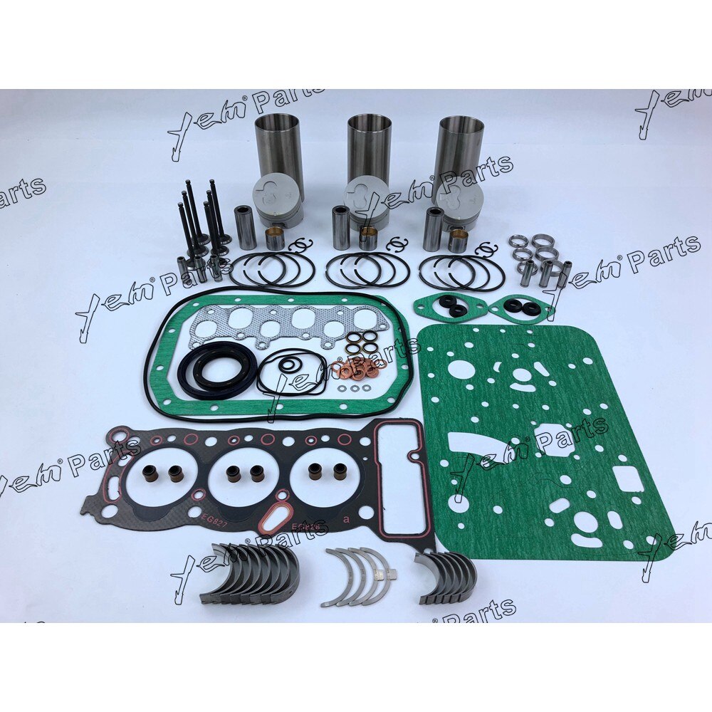 3KC1 OVERHAUL REPAIR KIT WITH PISTON RING FULL GASKET SET BEARING VALVESS FOR ISUZU DIESEL ENGINE PARTS For Isuzu