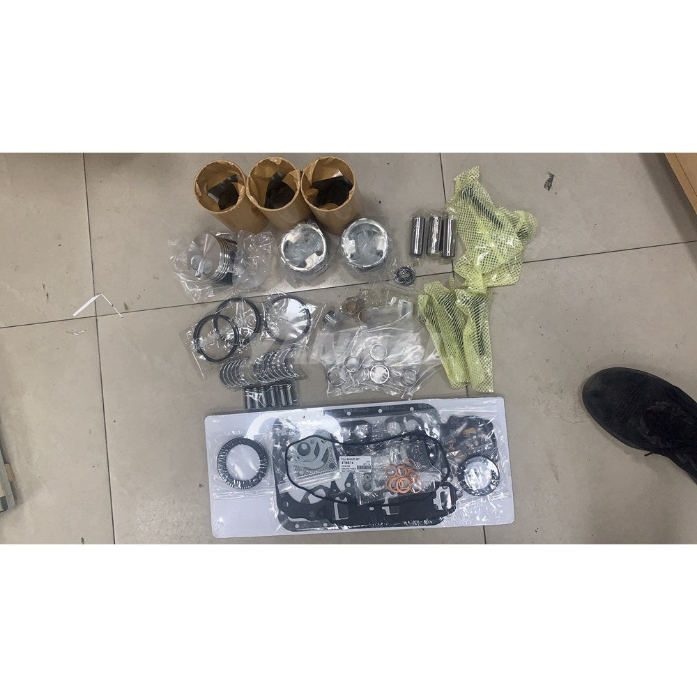 YANMAR 3TNE74 CYLINDER LINER KIT WITH GASKET SET BEARING&VALVE TRAIN For Yanmar