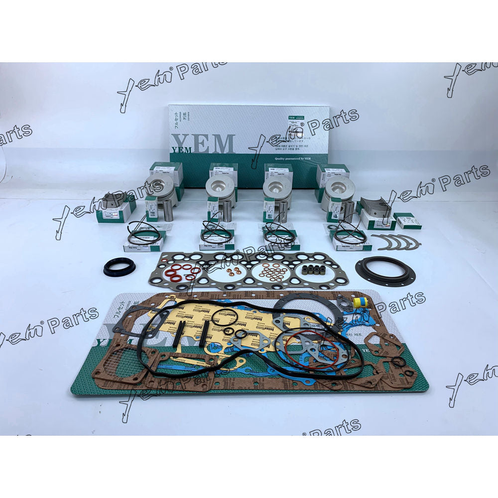 4D34 REPAIR KIT WITH CYLINDER GASKET PISTON RING ENGINE BEARING SET FOR MITSUBISHI DIESEL ENGINE PARTS For Mitsubishi