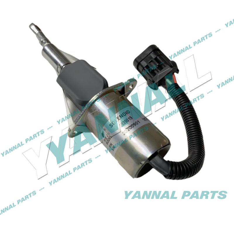 HYUNDAI R335-7 FUEL STOP SOLENOID 23X12X6.5 24V For Hyundai