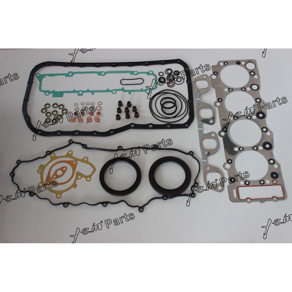 4HE1 OVERHAUL REPAIR KIT WITH PISTON RING FULL GASKET SET BEARING VALVESS FOR ISUZU DIESEL ENGINE PARTS For Isuzu